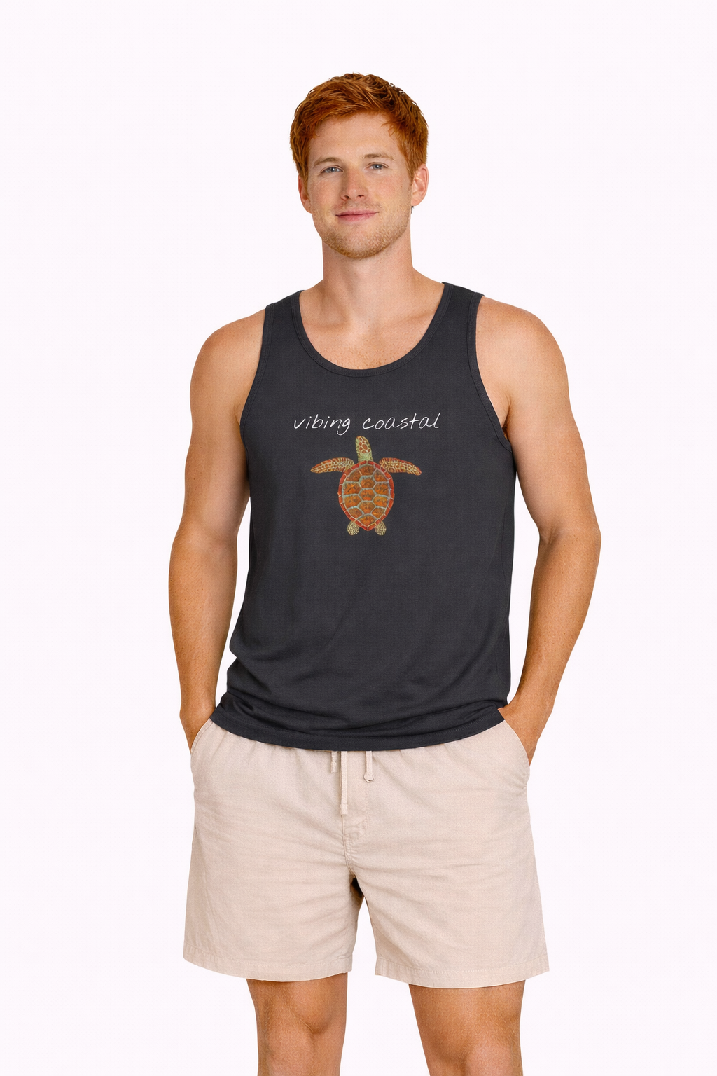 Men's Lightweight Tank | Sea Turtle II