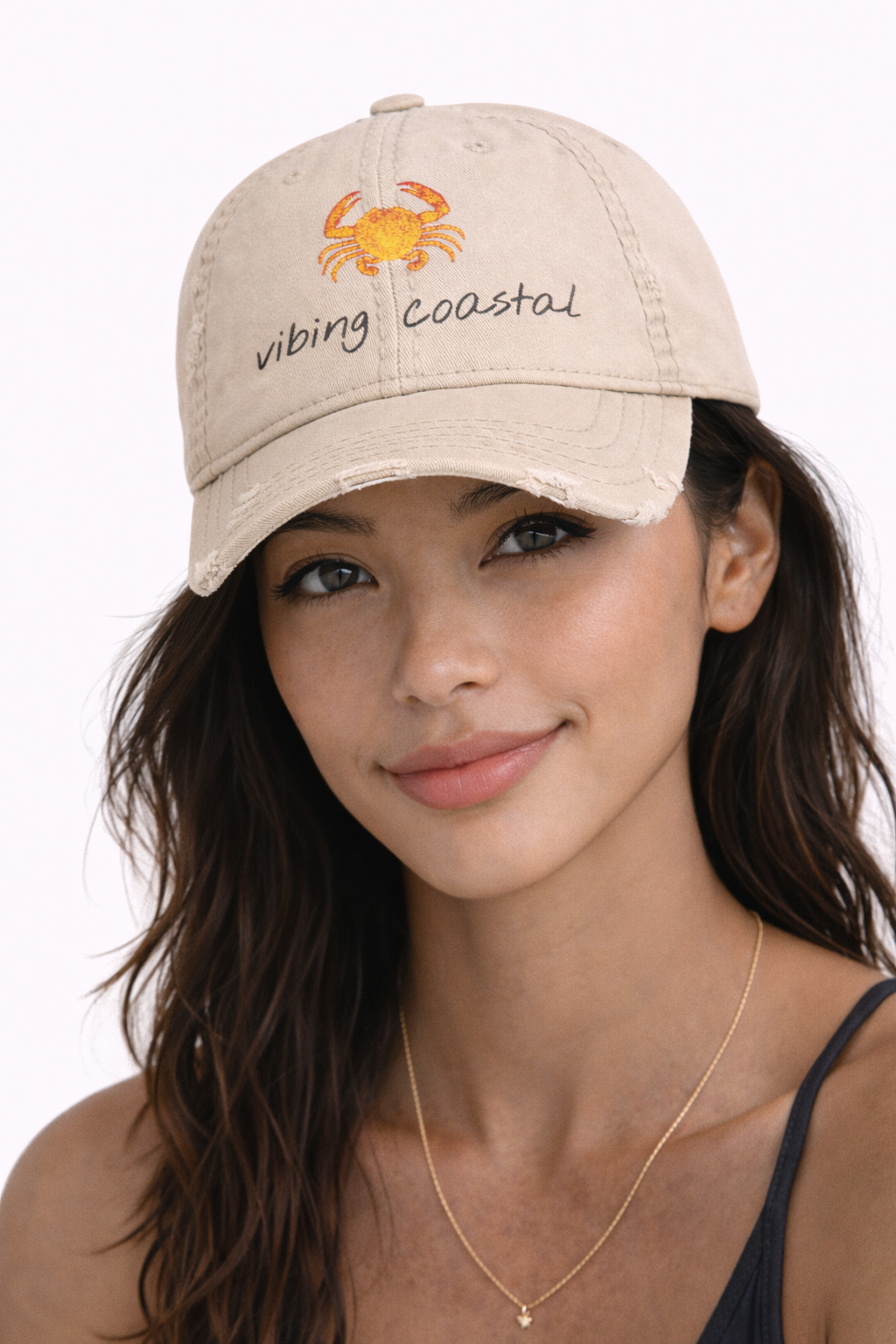 Embroidered Cap | Crab