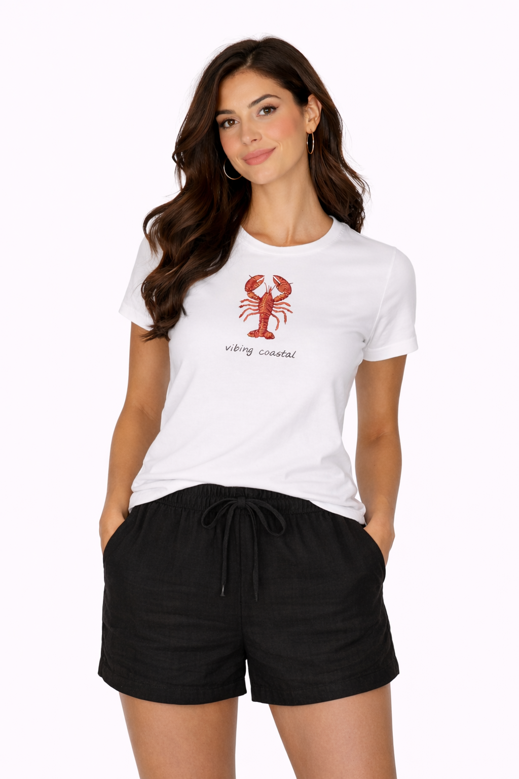 Fav Fitted Tee | Lobster II
