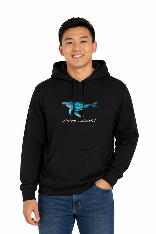 Men's Softstyle Fleece Hoodie | Whale II