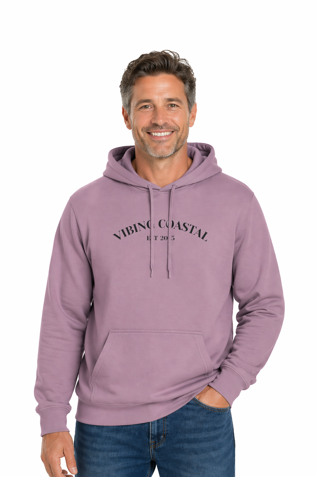 Men's Softstyle Fleece Hoodie | VC EST 2025 | Black Lettering
