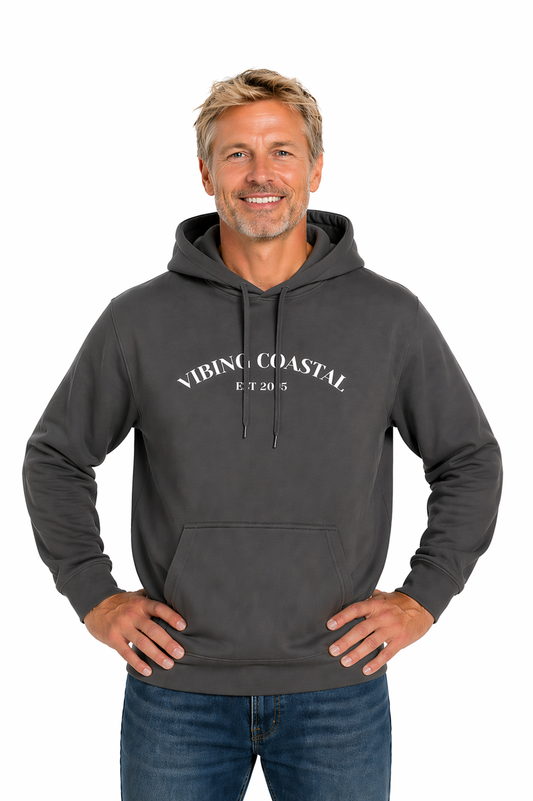 Men's Softstyle Fleece Hoodie | VC EST 2025 | White Lettering