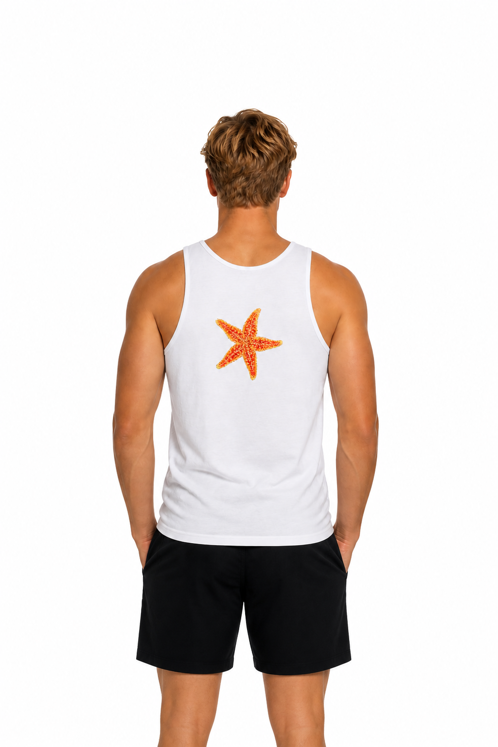 Men's Back Graphic Tank Top | Starfish