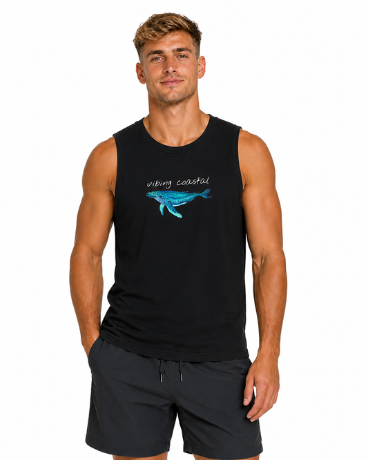 Men's Sleeveless Tank | Whale II