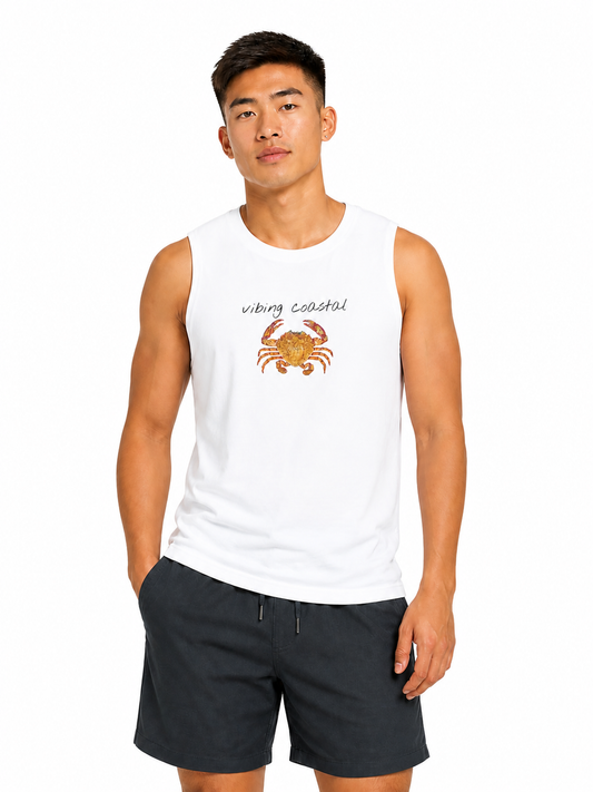 Men's Sleeveless Tank | Crab