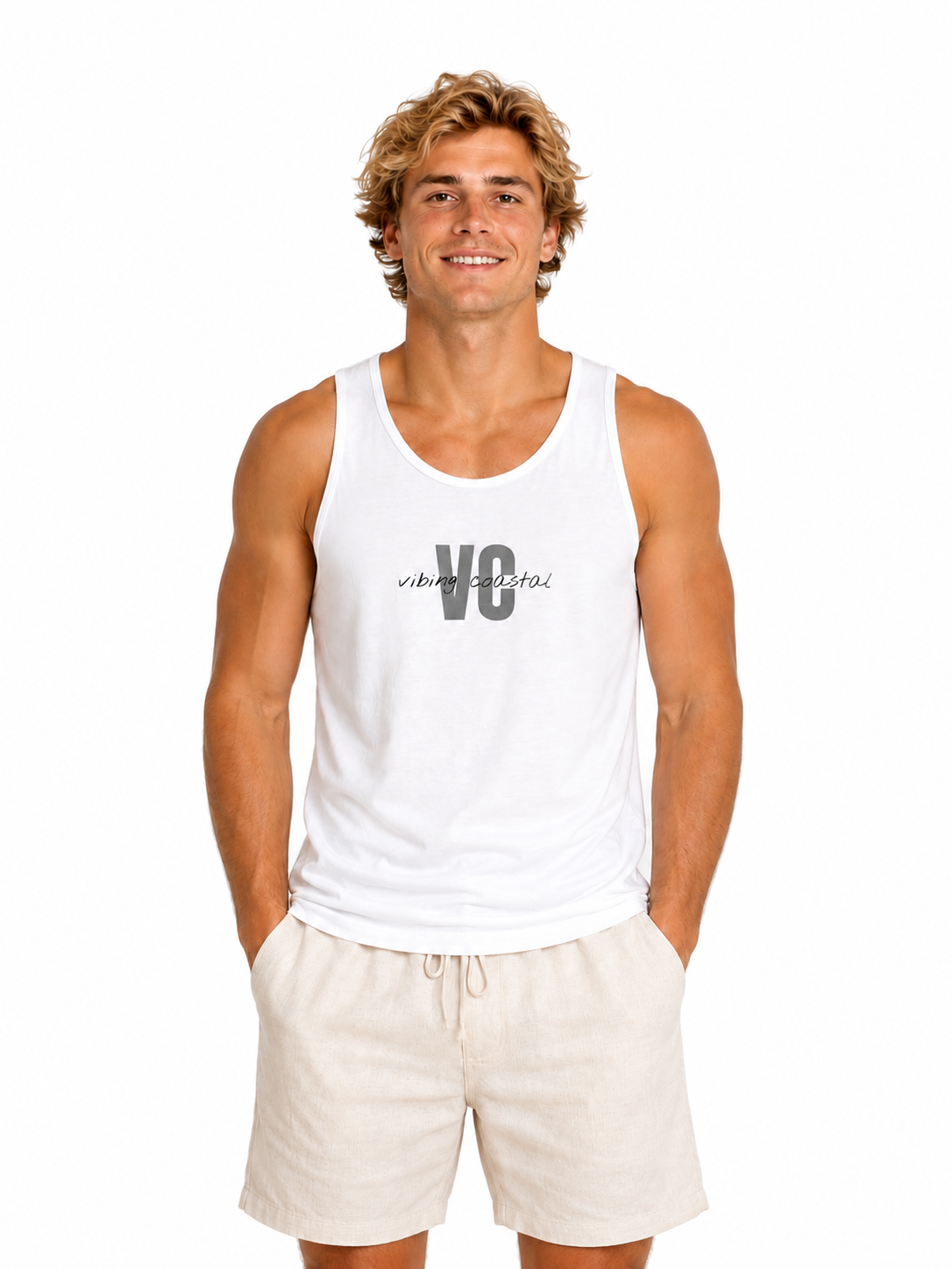Men's Lightweight Tank  | VC Logo