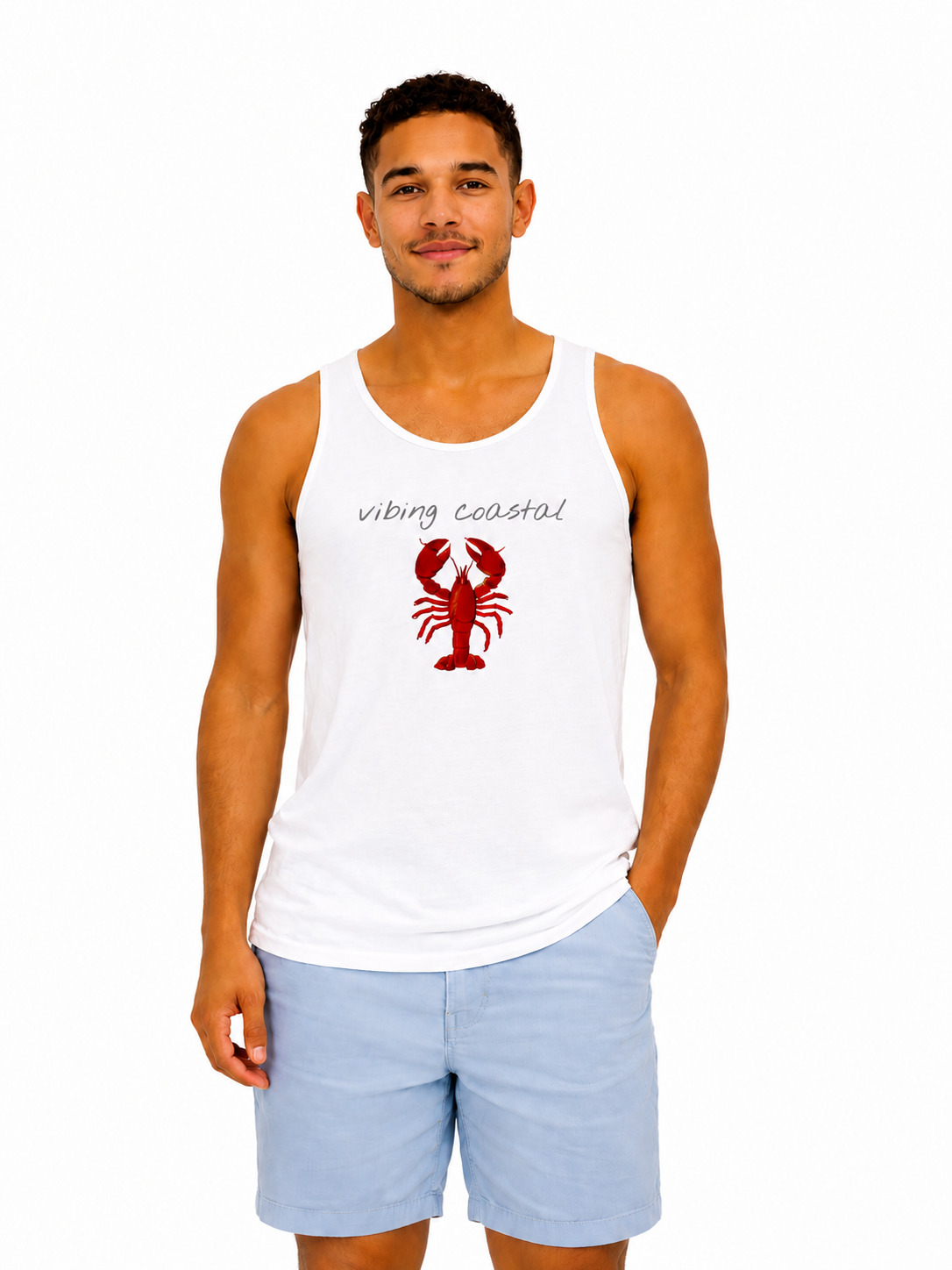 Men's Lightweight Tank | Lobster