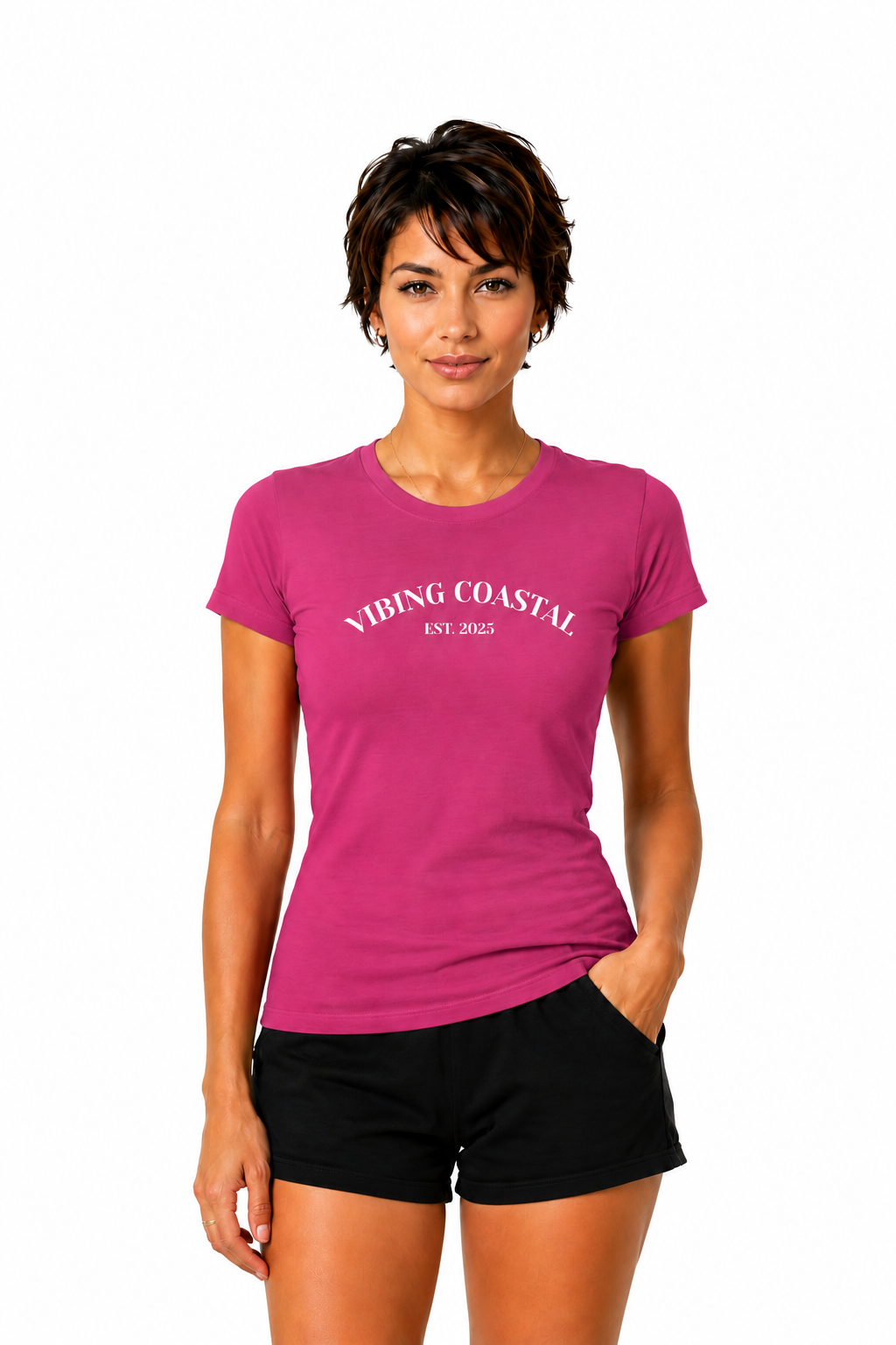 Fav Fitted Tee | Vibing Coastal II | EST 2025