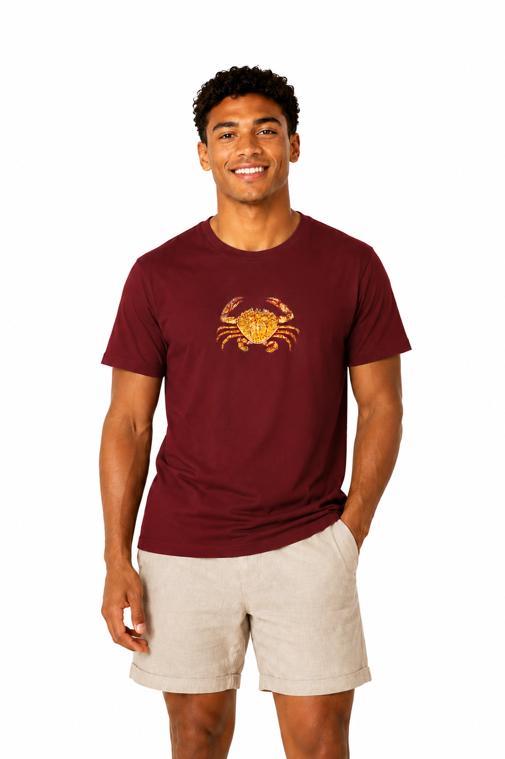 Men's Comfort Graphic Tee - Crab