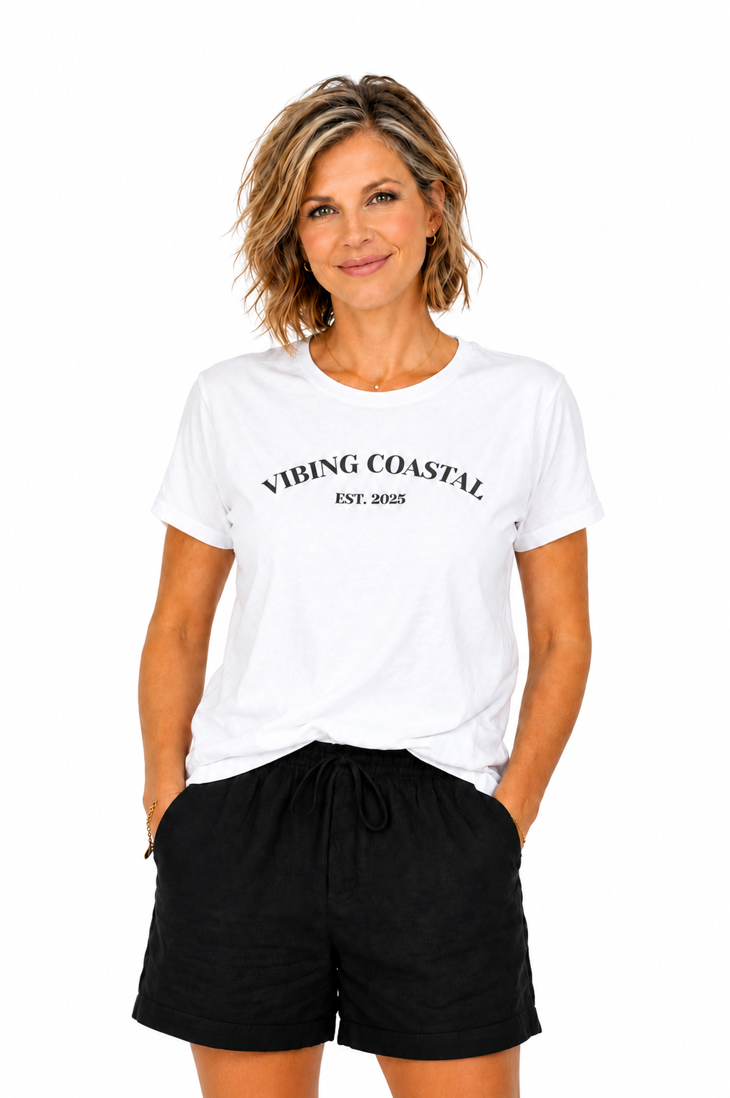 Cozy Garment-Dyed Tee - Vibing Coastal