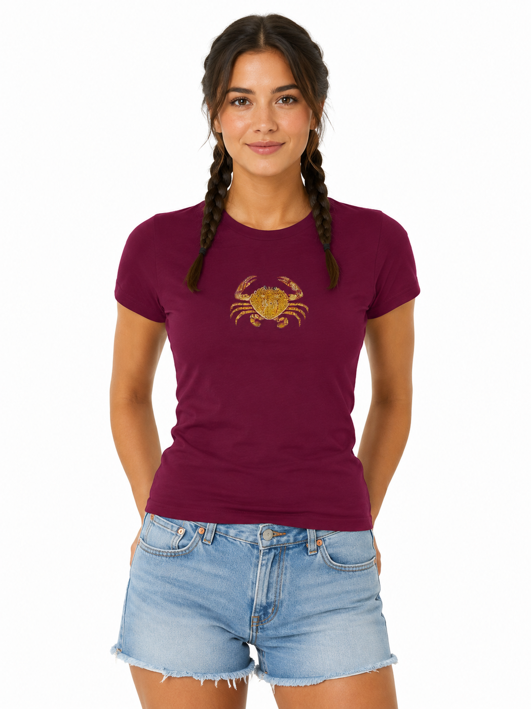 Fav Fitted Graphic Tee | Crab
