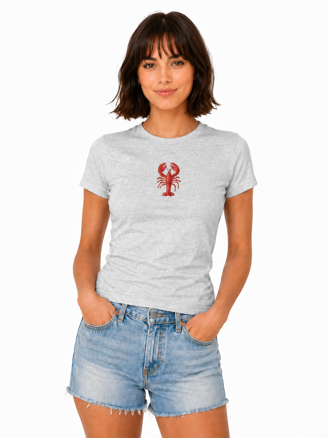 Fav Fitted Graphic Tee | Lobster