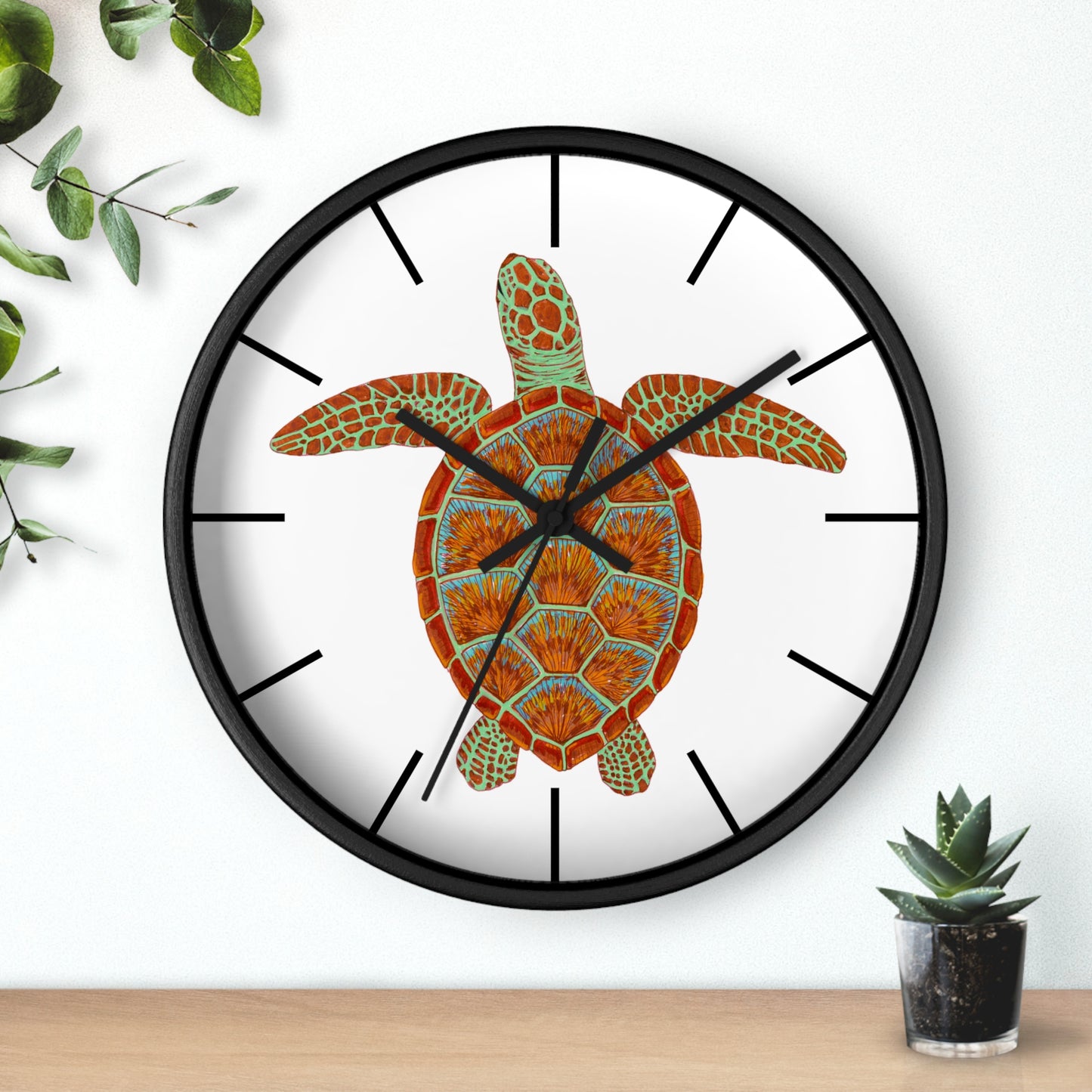 Wall Clock | Sea Turtle