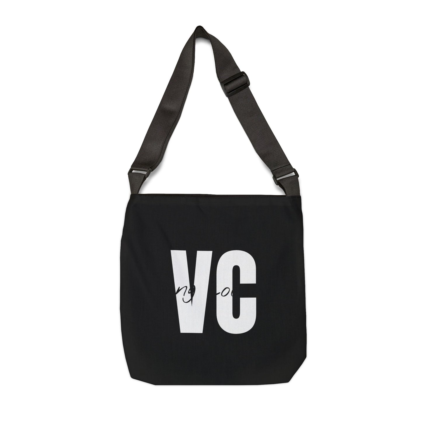 Vibing Coastal Tote Bag | Black