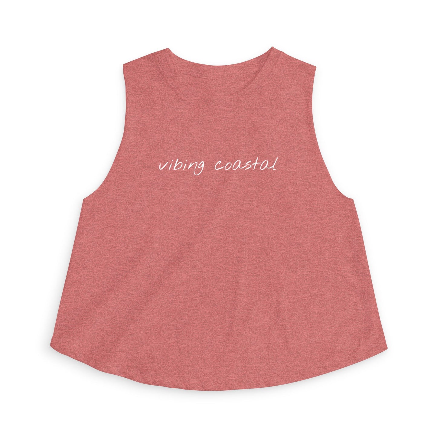 Crop Top Relaxed Tank | Vibing Coastal