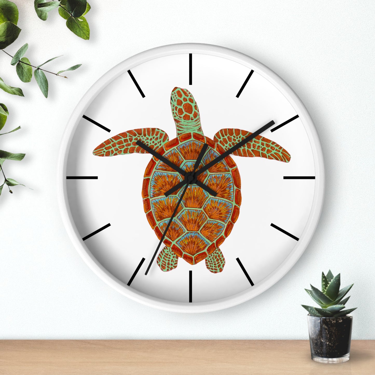 Wall Clock | Sea Turtle