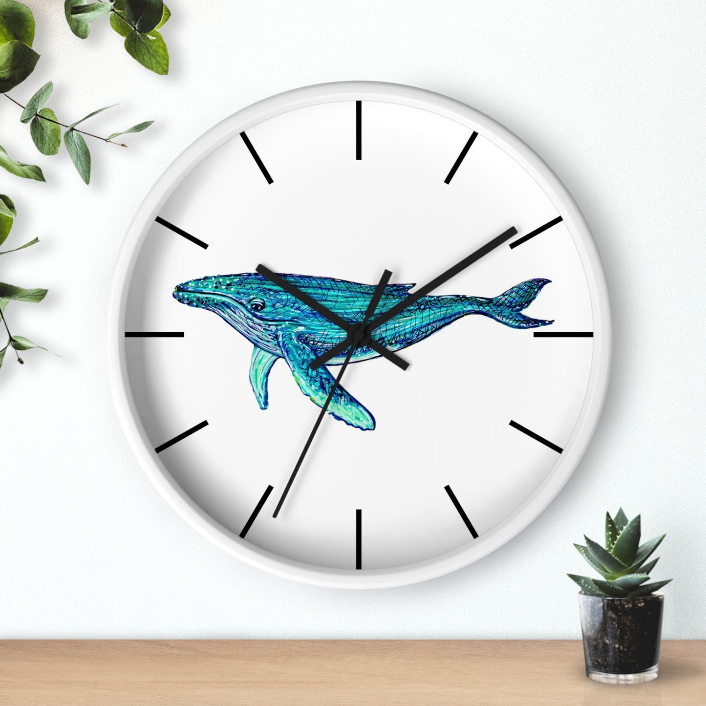 Wall Clock | Whale