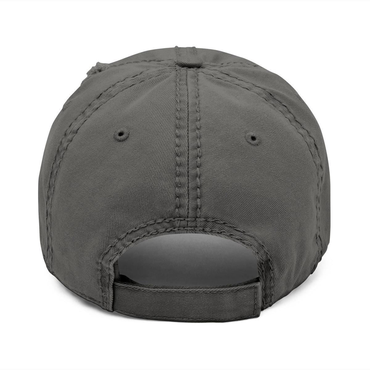Embroidered Sea Turtle Cap - Jetty Gray