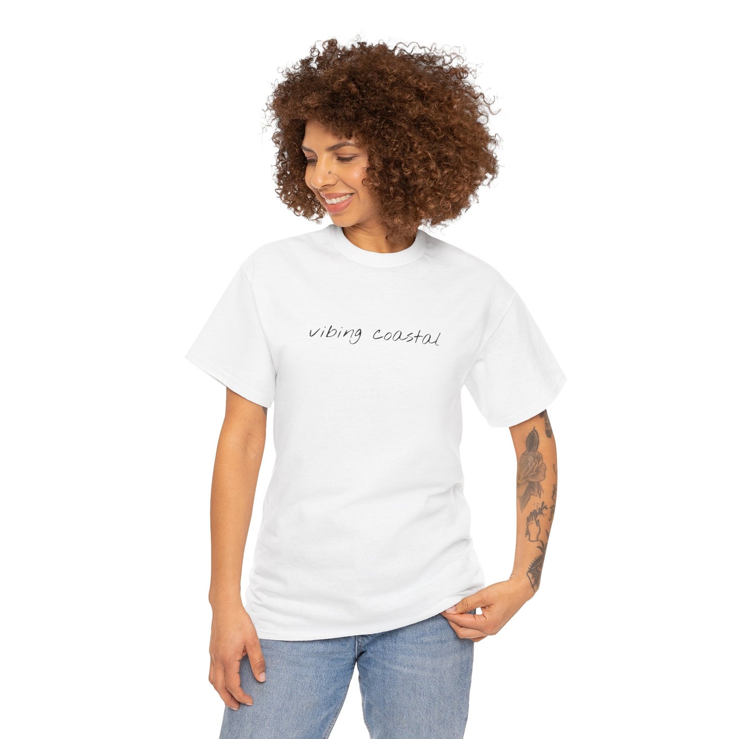 Go-to Tee | VC Script | Black Script