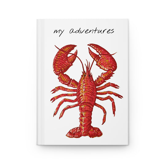 "My Adventures" Hardcover Journal | Lobster