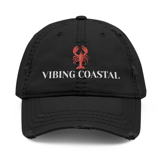 Embroidered Lobster Cap | Dark Tones | Bold
