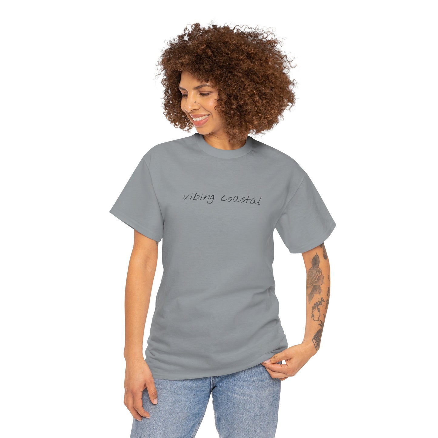 Go-to Tee | VC Script | Black Script