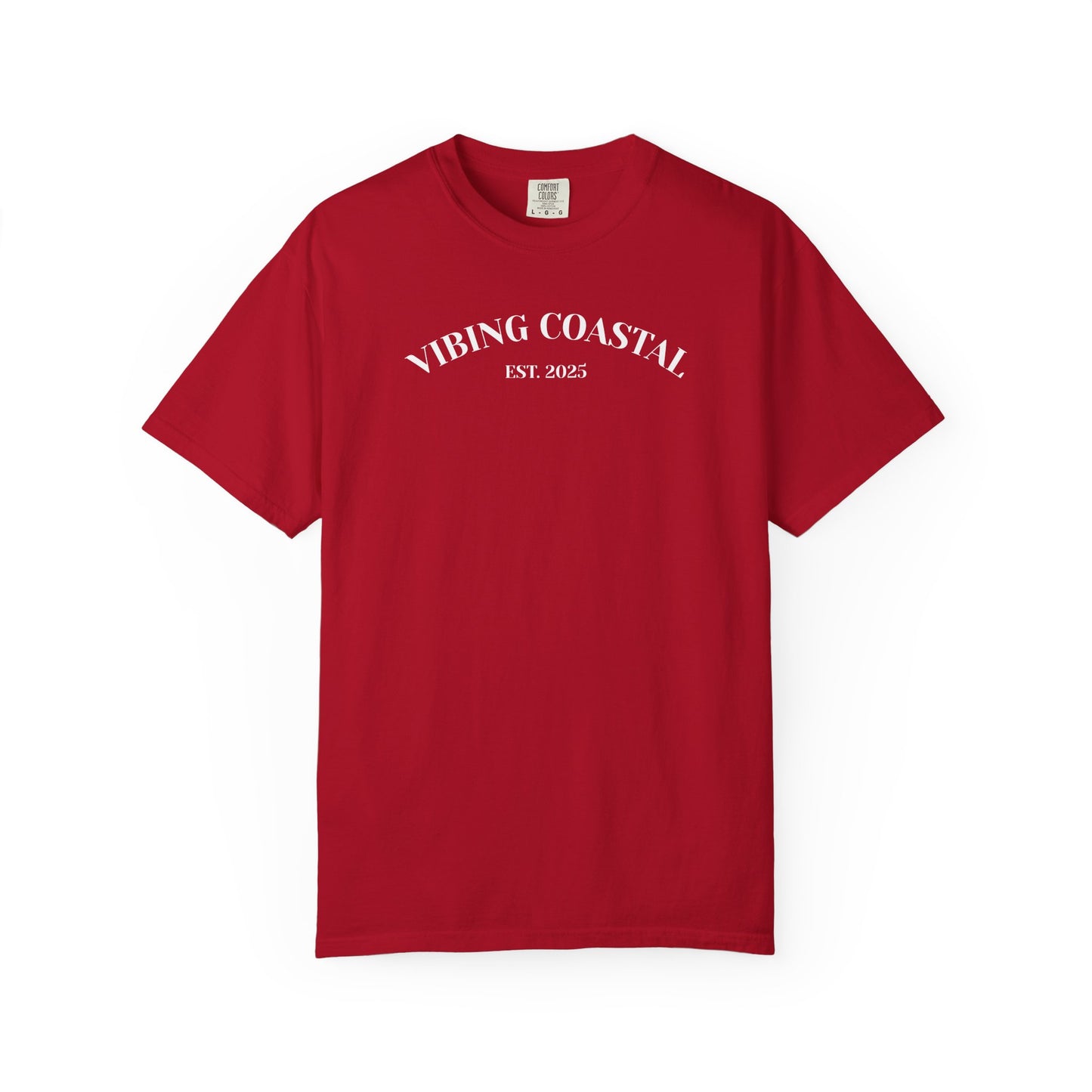 Men's Cozy Garment-Dyed Tee | Vibing Coastal II