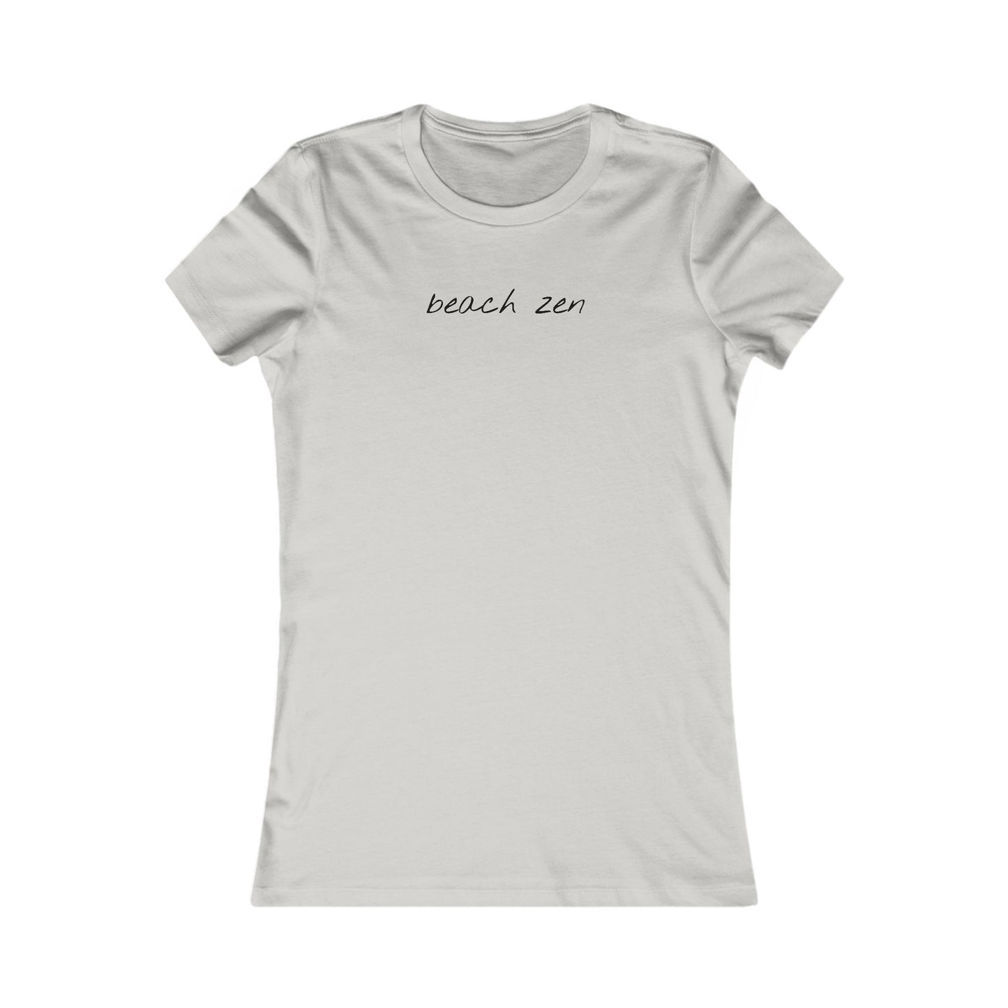 Fav Fitted Tee | Beach Zen | 2-Sided Tee