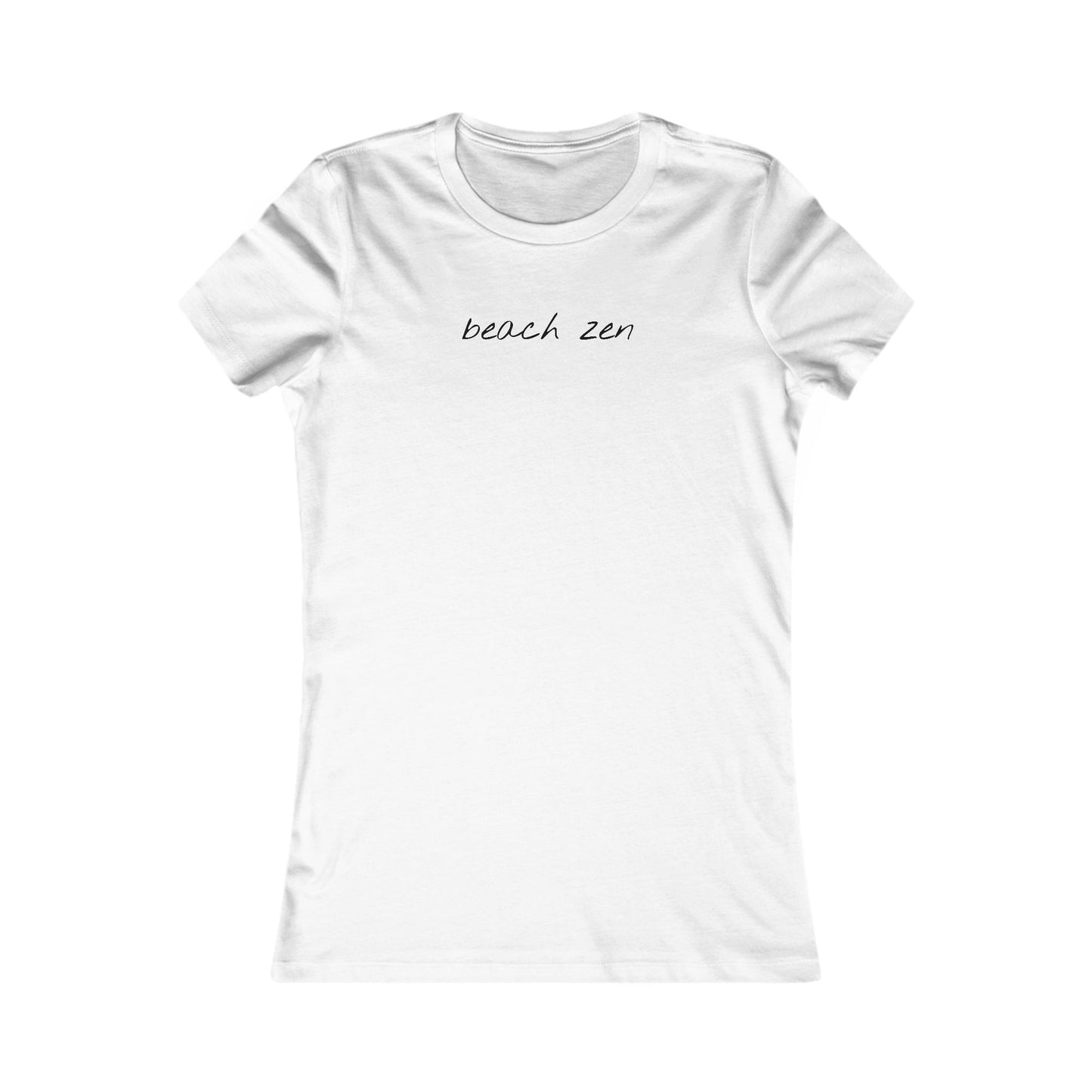 Fav Fitted Tee | Beach Zen | 2-Sided Tee