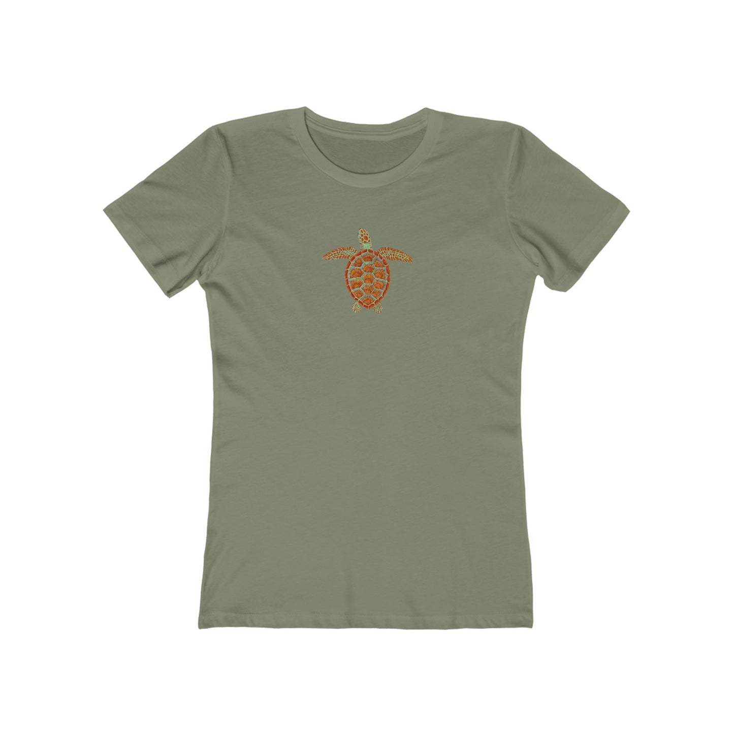 Fav Fitted Graphic Tee | Sea Turtle