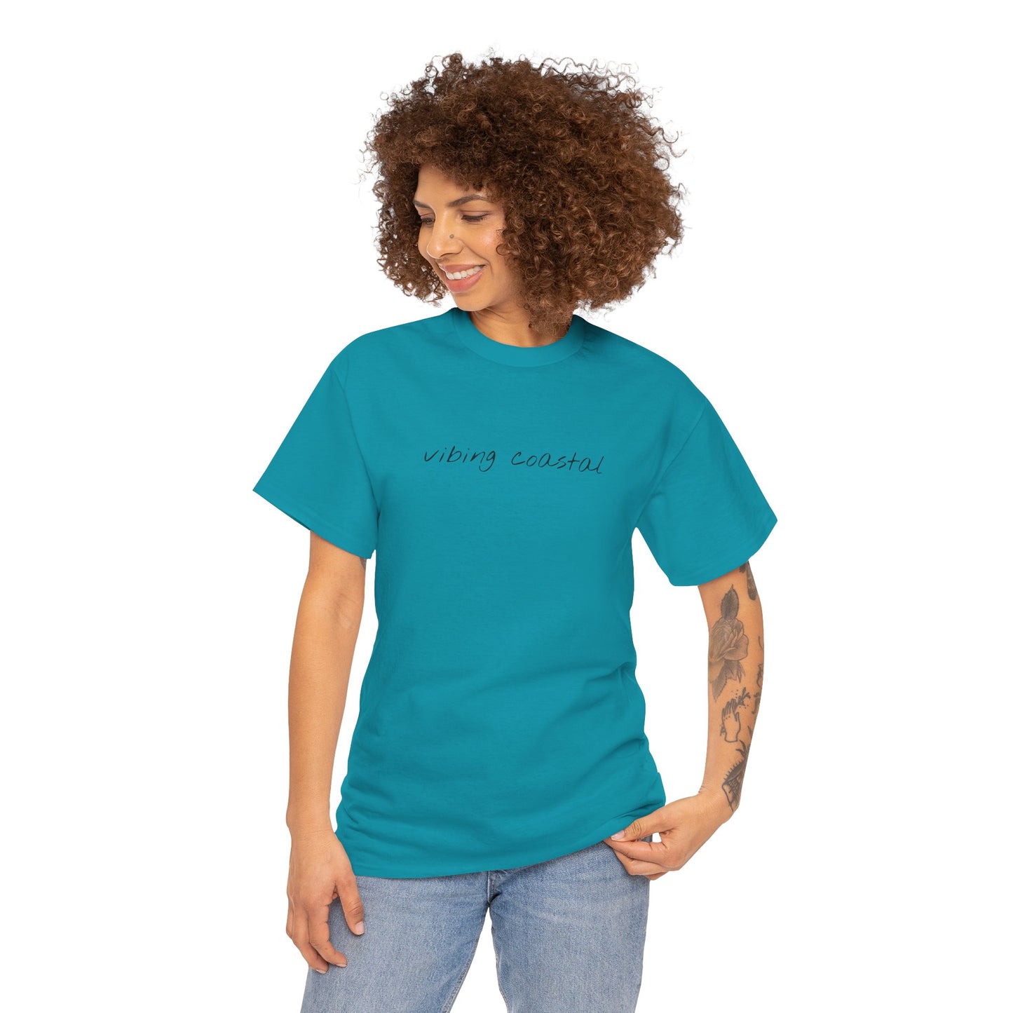 Go-to Tee | VC Script | Black Script