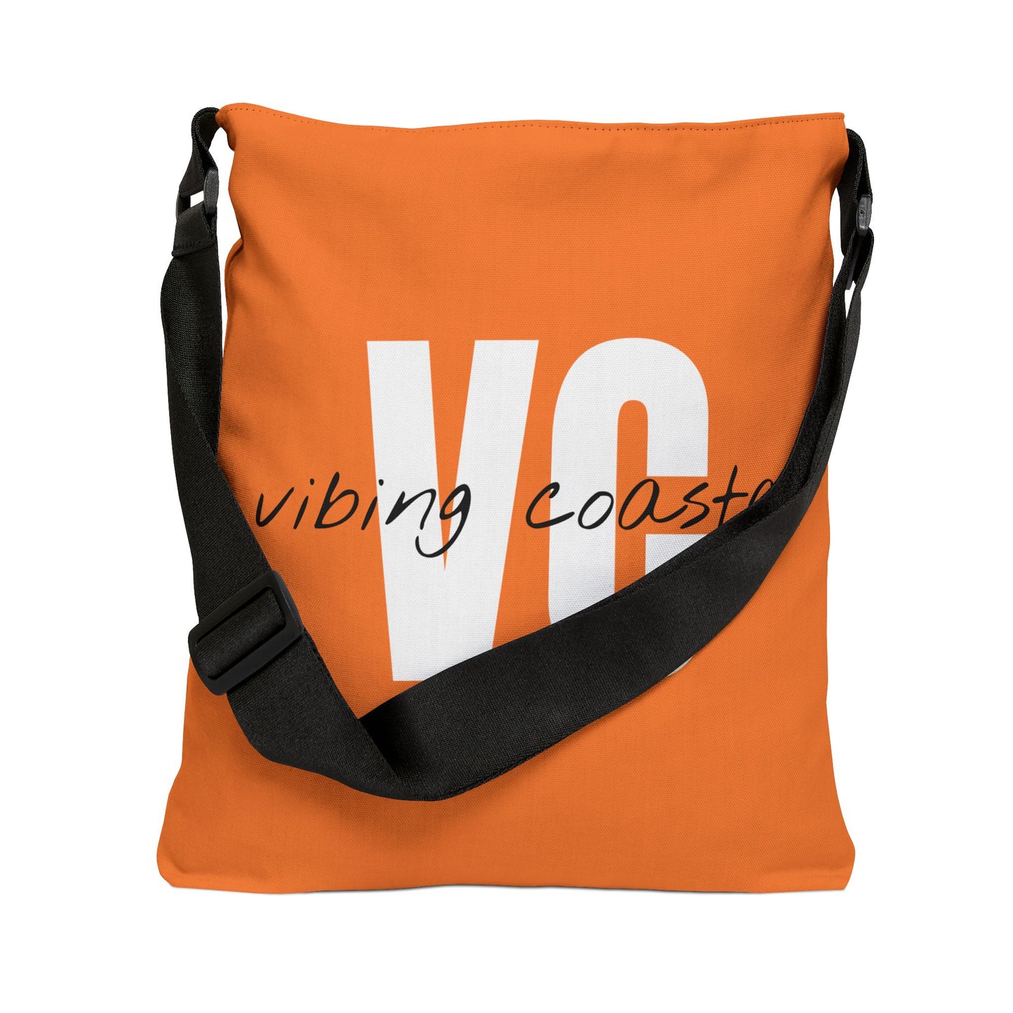 Vibing Coastal Tote Bag | Orange Citrus