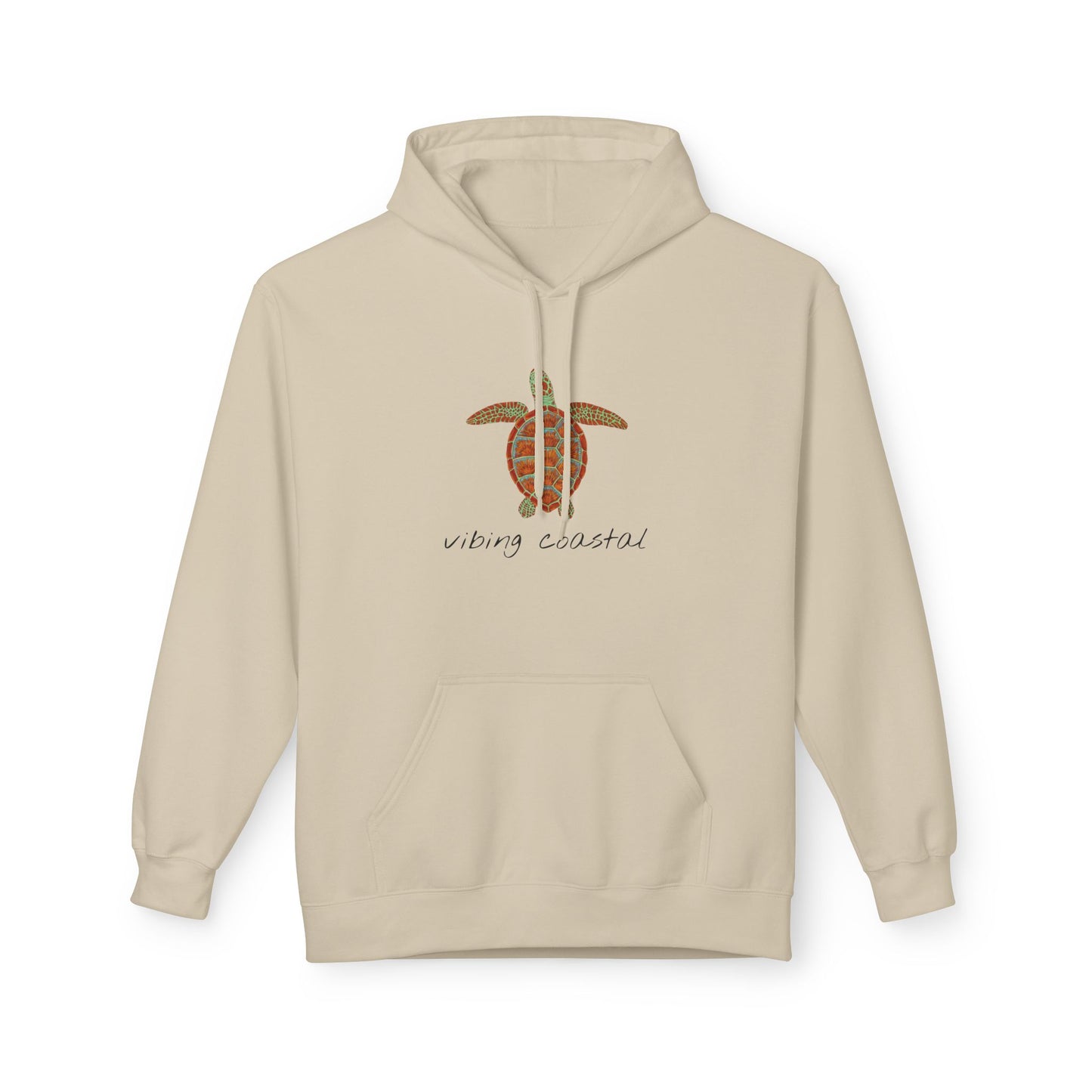 Softstyle Fleece Hoodie | Sea Turtle