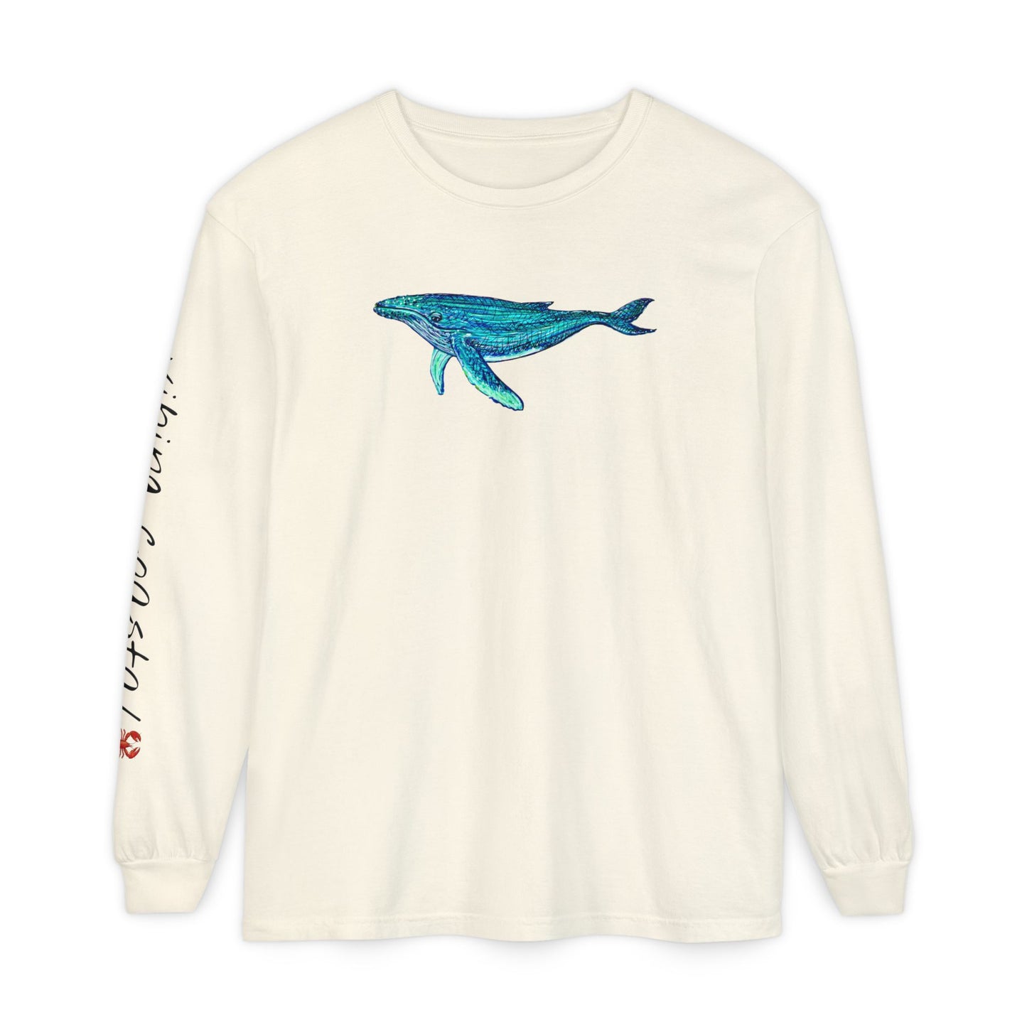 Men's Graphic Long Sleeve Tee | Whale