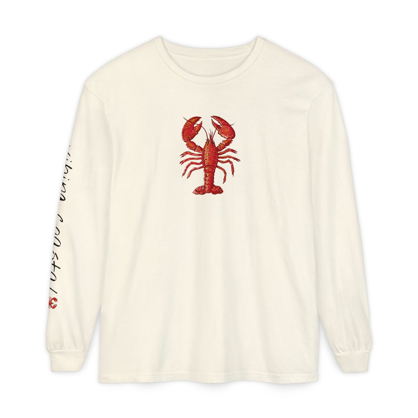 Men's Graphic Long Sleeve Tee | Lobster