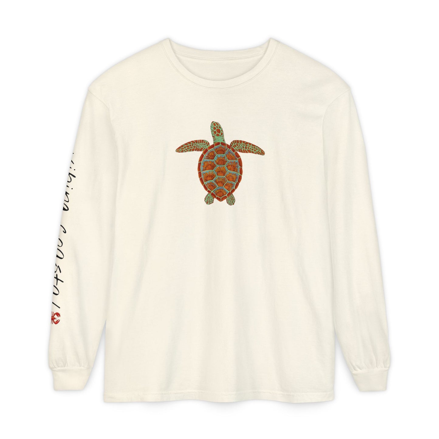 Men's Graphic Long Sleeve Tee | Sea Turtle