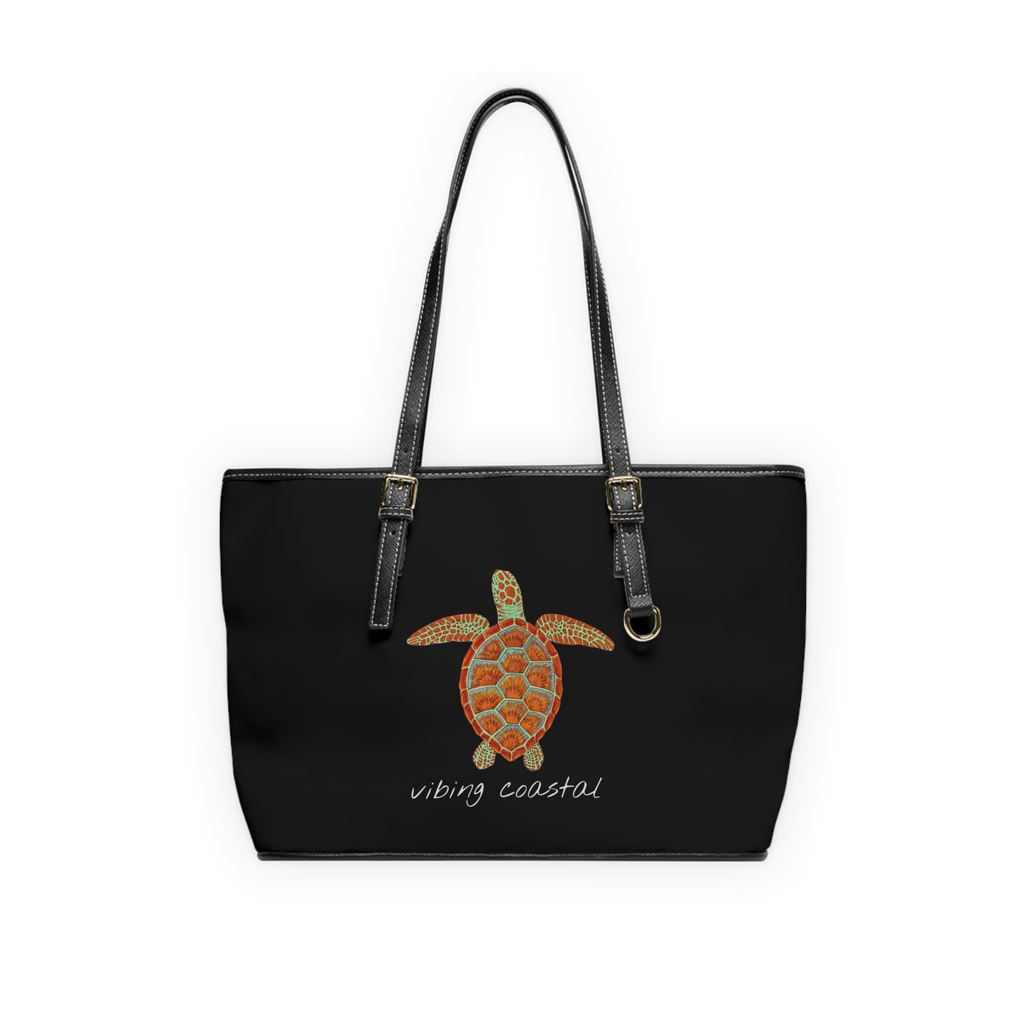 Coastal Charm Shoulder Bag | Sea Turtle