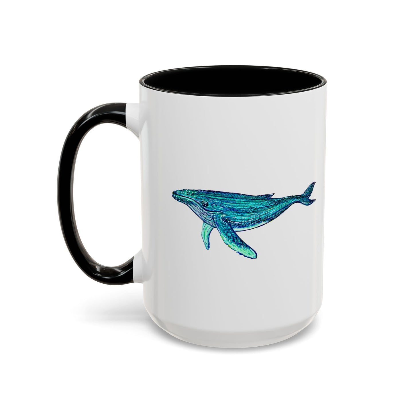 Ceramic Whale Mug | 2 Sizes 11oz 15oz