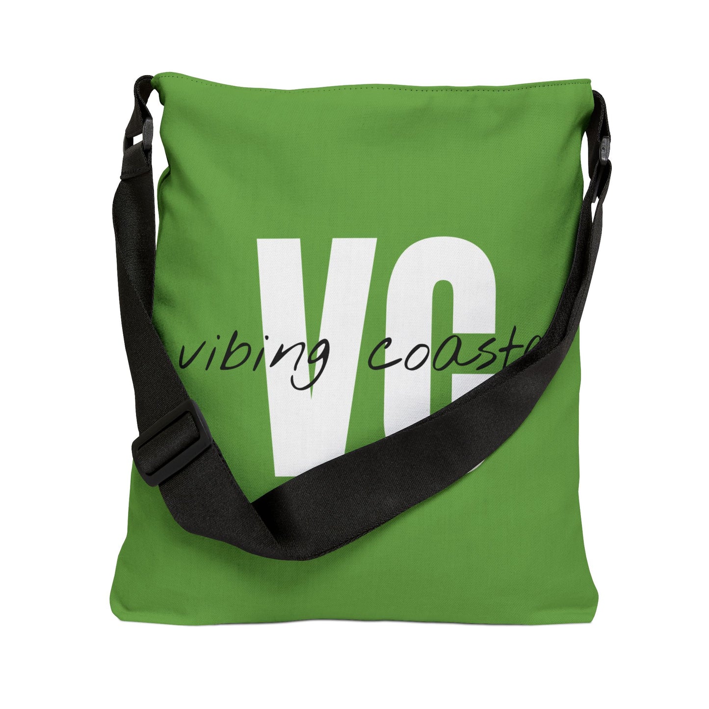 Vibing Coastal Tote Bag | Lime Citrus