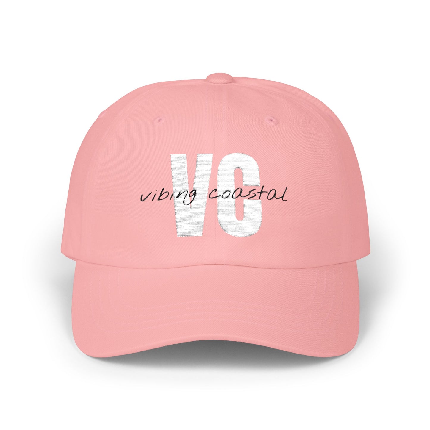 Vibing Coastal VC Logo Cap | Starfish Pink