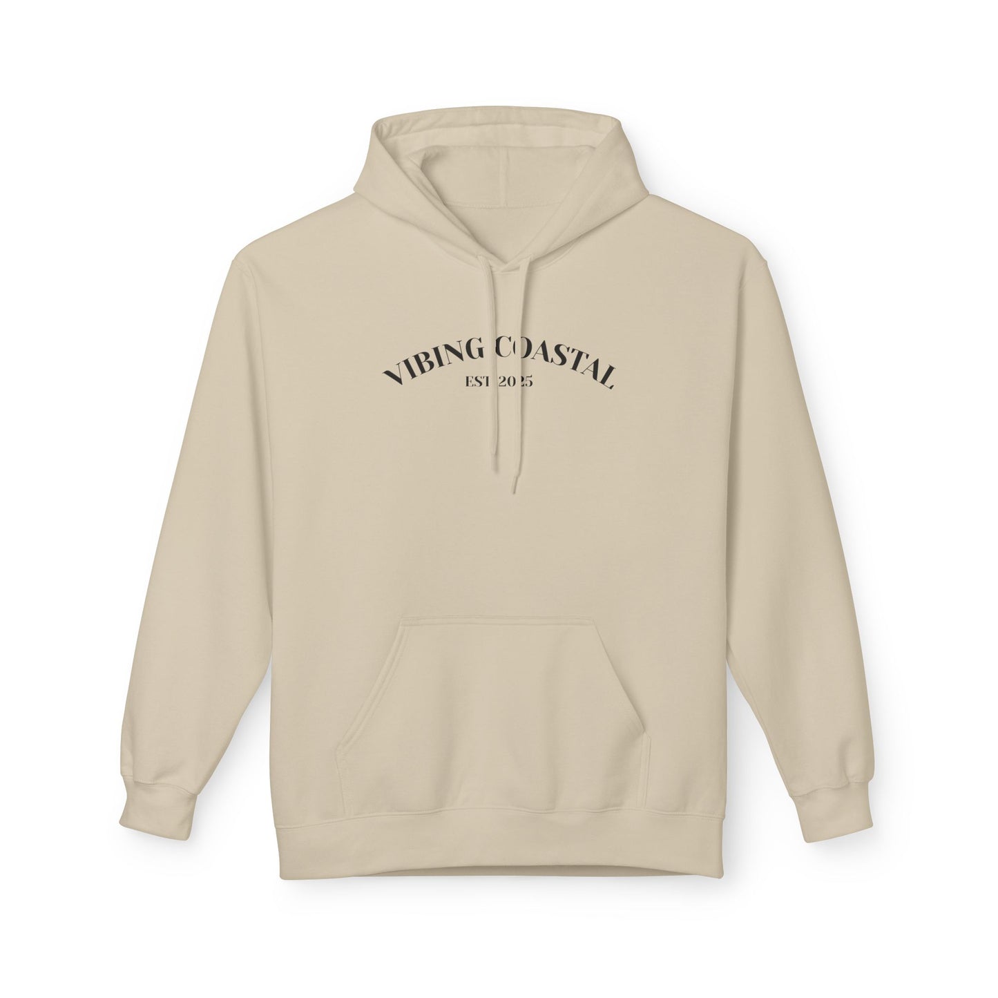 Men's Softstyle Fleece Hoodie | VC EST 2025 | Black Lettering
