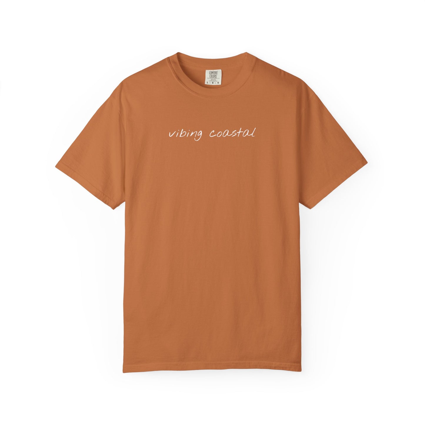 Soft Tee | Vibing Coastal | White Lettering